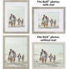 image:imageAmericanflat Rustic Lodge 11x14 Picture Frame Set of 4  Use as 8x10 Picture Frame with Mat or 11x14 Frame Without Mat  Textured Engineered Wood Photo Frame with Hanging Hardware for Wall DecorModern Farmhouse