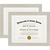 image:imageAmericanflat 11x14 Diploma Frame 4Pack  Matted to 85x11  Black  Engineered Wood construction Shatterresistant glass displays diplomas certificates and documents use with or without matLight Wood