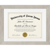 image:imageAmericanflat 11x14 Diploma Frame with ShatterResistant Glass  Use as 85x11 Frame with Mat or Display 11x14 Documents Without Mat  Certificate Frames with Engineered Wood for Wall  Driftwood  Engineered Wood construction Shatterresistant glass displays diplomas certificates and documents use with or without matDriftwood
