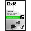 image:imageAmericanflat 20x28 Picture Frame 3Pack  Black  Slidein front cover swaps photos and posters easily sawtooth hangers included fits photos posters prints and artBlack