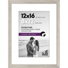 image:imageAmericanflat 26x32 Poster Frame  Matted to 22x28  Engineered Wood  White  Polished plexiglass front hangs vertical or horizontal sawtooth hangers included secure turntab backingDriftwood