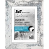 image:imageAmericanflat 8x8 Picture Frame  Matted to 5x5  Engineered Wood  White  Shatterresistant glass wall or tabletop display with included easel sawtooth hangers included secure turntab backingDistressed White