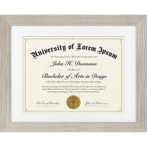 image:imageAmericanflat 11x14 Diploma Frame with ShatterResistant Glass  Use as 85x11 Frame with Mat or Display 11x14 Documents Without Mat  Certificate Frames with Engineered Wood for Wall  Driftwood  Engineered Wood construction Shatterresistant glass displays diplomas certificates and documents use with or without matDriftwood