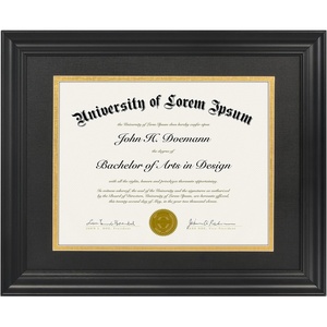 image:imageAmericanflat 11x14 Diploma Frame with ShatterResistant Glass  Use as 85x11 Frame with Mat or Display 11x14 Documents Without Mat  Certificate Frames with Engineered Wood for Wall  Driftwood  Engineered Wood construction Shatterresistant glass displays diplomas certificates and documents use with or without matBlack