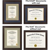 image:imageAmericanflat 11x14 Diploma Frame with ShatterResistant Glass  Use as 85x11 Frame with Mat or Display 11x14 Documents Without Mat  Certificate Frames with Engineered Wood for Wall Display  Gold  Engineered Wood construction Shatterresistant glass displays diplomas certificates and documents use with or without matMahogany Blue  Gold mat
