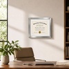 image:imageAmericanflat 11x14 Diploma Frame with ShatterResistant Glass  Use as 85x11 Frame with Mat or Display 11x14 Documents Without Mat  Certificate Frames with Engineered Wood for Wall  Mahogany  Engineered Wood construction Shatterresistant glass displays diplomas certificates and documents use with or without matSilver