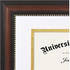 image:imageAmericanflat 11x14 Diploma Frame with ShatterResistant Glass  Use as 85x11 Frame with Mat or Display 11x14 Documents Without Mat  Certificate Frames with Engineered Wood for Wall Display  Gold  Engineered Wood construction Shatterresistant glass displays diplomas certificates and documents use with or without matMahogany White  Gold mat