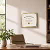 image:imageAmericanflat 11x14 Diploma Frame with ShatterResistant Glass  Use as 85x11 Frame with Mat or Display 11x14 Documents Without Mat  Certificate Frames with Engineered Wood for Wall Display  Gold  Engineered Wood construction Shatterresistant glass displays diplomas certificates and documents use with or without matGold