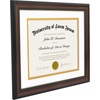 image:imageAmericanflat 11x14 Diploma Frame with ShatterResistant Glass  Use as 85x11 Frame with Mat or Display 11x14 Documents Without Mat  Certificate Frames with Engineered Wood for Wall Display  Gold  Engineered Wood construction Shatterresistant glass displays diplomas certificates and documents use with or without matMahogany White  Gold mat