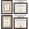 image:imageAmericanflat 11x14 Diploma Frame with ShatterResistant Glass  Use as 85x11 Frame with Mat or Display 11x14 Documents Without Mat  Certificate Frames with Engineered Wood for Wall Display  Gold  Engineered Wood construction Shatterresistant glass displays diplomas certificates and documents use with or without matMahogany White  Gold mat