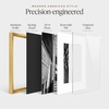 image:imageAmericanflat 11x14 Picture Frame  Matted to 8x10  Metal  Gold  Shatterresistant glass hangs vertical or horizontal sawtooth hangers included secure turntab backingGold