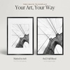 image:imageAmericanflat 11x14 Picture Frame  Matted to 8x10  Metal  Gold  Shatterresistant glass hangs vertical or horizontal sawtooth hangers included secure turntab backingBlack