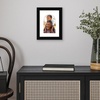 image:imageAmericanflat 11x14 Picture Frame with ShatterResistant Glass  Use as 8x10 Frame with Mat or Display 11x14 Photo Without Mat  Signature Collection  Picture Frames for Wall Display  Driftwood  Engineered Wood construction Shatterresistant glass hangs vertical or horizontal sawtooth hangers includedBlack