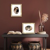image:imageAmericanflat 11x14 Picture Frame with ShatterResistant Glass  Use as 8x10 Frame with Mat or Display 11x14 Photo Without Mat  Signature Collection  Picture Frames for Wall Display  Driftwood  Engineered Wood construction Shatterresistant glass hangs vertical or horizontal sawtooth hangers includedGold