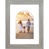 image:imageAmericanflat 11x14 Picture Frame with ShatterResistant Glass  Use as 8x10 Frame with Mat or Display 11x14 Photo Without Mat  Signature Collection  Picture Frames for Wall Display  Driftwood  Engineered Wood construction Shatterresistant glass hangs vertical or horizontal sawtooth hangers includedDriftwood