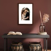 image:imageAmericanflat 11x14 Picture Frame with ShatterResistant Glass  Use as 8x10 Frame with Mat or Display 11x14 Photo Without Mat  Signature Collection  Picture Frames for Wall Display  Driftwood  Engineered Wood construction Shatterresistant glass hangs vertical or horizontal sawtooth hangers includedWalnut
