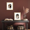 image:imageAmericanflat 11x14 Picture Frame with ShatterResistant Glass  Use as 8x10 Frame with Mat or Display 11x14 Photo Without Mat  Signature Collection  Picture Frames for Wall Display  Driftwood  Engineered Wood construction Shatterresistant glass hangs vertical or horizontal sawtooth hangers includedNatural Oak