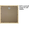 image:imageAmericanflat 11x14 Picture Frame with ShatterResistant Glass  Use as 8x10 Frame with Mat or Display 11x14 Photo Without Mat  Signature Collection  Picture Frames for Wall Display  Driftwood  Engineered Wood construction Shatterresistant glass hangs vertical or horizontal sawtooth hangers includedNatural Oak
