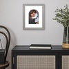 image:imageAmericanflat 11x14 Picture Frame with ShatterResistant Glass  Use as 8x10 Frame with Mat or Display 11x14 Photo Without Mat  Signature Collection  Picture Frames for Wall Display  Driftwood  Engineered Wood construction Shatterresistant glass hangs vertical or horizontal sawtooth hangers includedDriftwood