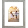 image:imageAmericanflat 11x14 Picture Frame with ShatterResistant Glass  Use as 8x10 Frame with Mat or Display 11x14 Photo Without Mat  Signature Collection  Picture Frames for Wall Display  Driftwood  Engineered Wood construction Shatterresistant glass hangs vertical or horizontal sawtooth hangers includedDriftwood