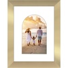 image:imageAmericanflat 11x14 Picture Frame with ShatterResistant Glass  Use as 8x10 Frame with Mat or Display 11x14 Photo Without Mat  Signature Collection  Picture Frames for Wall Display  Driftwood  Engineered Wood construction Shatterresistant glass hangs vertical or horizontal sawtooth hangers includedGold