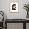 image:imageAmericanflat 11x14 Picture Frame with ShatterResistant Glass  Use as 8x10 Frame with Mat or Display 11x14 Photo Without Mat  Signature Collection  Picture Frames for Wall Display  Driftwood  Engineered Wood construction Shatterresistant glass hangs vertical or horizontal sawtooth hangers includedNatural Oak