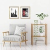 image:imageAmericanflat 11x14 Picture Frame with ShatterResistant Glass  Use as 8x10 Frame with Mat or Display 11x14 Photo Without Mat  Signature Collection  Picture Frames for Wall Display  Gold  Shatterresistant glass hangs vertical or horizontal sawtooth hangers included use with or without matGold