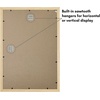 image:imageAmericanflat 11x14 Picture Frame with ShatterResistant Glass  Use as 8x10 Frame with Mat or Display 11x14 Photo Without Mat  Signature Collection  Picture Frames for Wall Display  Driftwood  Engineered Wood construction Shatterresistant glass hangs vertical or horizontal sawtooth hangers includedNatural Oak