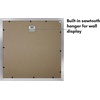 image:imageAmericanflat 11x14 Picture Frame with ShatterResistant Glass  Use as 8x10 Frame with Mat or Display 11x14 Photo Without Mat  Signature Collection  Picture Frames for Wall Display  Driftwood  Engineered Wood construction Shatterresistant glass hangs vertical or horizontal sawtooth hangers includedSilver