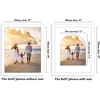image:imageAmericanflat 11x14 Picture Frame with ShatterResistant Glass  Use as 8x10 Frame with Mat or Display 11x14 Photo Without Mat  Signature Collection  Picture Frames for Wall Display  Driftwood  Engineered Wood construction Shatterresistant glass hangs vertical or horizontal sawtooth hangers includedWhite