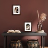 image:imageAmericanflat 11x14 Picture Frame with ShatterResistant Glass  Use as 8x10 Frame with Mat or Display 11x14 Photo Without Mat  Signature Collection  Picture Frames for Wall Display  Driftwood  Engineered Wood construction Shatterresistant glass hangs vertical or horizontal sawtooth hangers includedWalnut