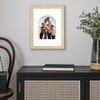 image:imageAmericanflat 11x14 Picture Frame with ShatterResistant Glass  Use as 8x10 Frame with Mat or Display 11x14 Photo Without Mat  Signature Collection  Picture Frames for Wall Display  Driftwood  Engineered Wood construction Shatterresistant glass hangs vertical or horizontal sawtooth hangers includedNatural Oak