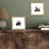 image:imageAmericanflat 11x14 Picture Frame with ShatterResistant Glass  Use as 8x10 Frame with Mat or Display 11x14 Photo Without Mat  Signature Collection  Picture Frames for Wall Display  Driftwood  Engineered Wood construction Shatterresistant glass hangs vertical or horizontal sawtooth hangers includedGold