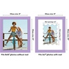 image:imageAmericanflat 11x14 Picture Frame with ShatterResistant Glass  Use as 8x10 Frame with Mat or Display 11x14 Photo Without Mat  Signature Collection  Picture Frames for Wall Display  Driftwood  Engineered Wood construction Shatterresistant glass hangs vertical or horizontal sawtooth hangers includedPurple