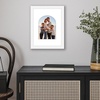 image:imageAmericanflat 11x14 Picture Frame with ShatterResistant Glass  Use as 8x10 Frame with Mat or Display 11x14 Photo Without Mat  Signature Collection  Picture Frames for Wall Display  Driftwood  Engineered Wood construction Shatterresistant glass hangs vertical or horizontal sawtooth hangers includedWhite