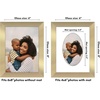 image:imageAmericanflat 11x14 Picture Frame with ShatterResistant Glass  Use as 8x10 Frame with Mat or Display 11x14 Photo Without Mat  Signature Collection  Picture Frames for Wall Display  Driftwood  Engineered Wood construction Shatterresistant glass hangs vertical or horizontal sawtooth hangers includedGold