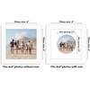 image:imageAmericanflat 11x14 Picture Frame with ShatterResistant Glass  Use as 8x10 Frame with Mat or Display 11x14 Photo Without Mat  Signature Collection  Picture Frames for Wall Display  Driftwood  Engineered Wood construction Shatterresistant glass hangs vertical or horizontal sawtooth hangers includedWhite