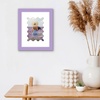 image:imageAmericanflat 11x14 Picture Frame with ShatterResistant Glass  Use as 8x10 Frame with Mat or Display 11x14 Photo Without Mat  Signature Collection  Picture Frames for Wall Display  Driftwood  Engineered Wood construction Shatterresistant glass hangs vertical or horizontal sawtooth hangers includedPurple