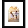 image:imageAmericanflat 11x14 Picture Frame with ShatterResistant Glass  Use as 8x10 Frame with Mat or Display 11x14 Photo Without Mat  Signature Collection  Picture Frames for Wall Display  Driftwood  Engineered Wood construction Shatterresistant glass hangs vertical or horizontal sawtooth hangers includedBlack