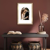 image:imageAmericanflat 11x14 Picture Frame with ShatterResistant Glass  Use as 8x10 Frame with Mat or Display 11x14 Photo Without Mat  Signature Collection  Picture Frames for Wall Display  Driftwood  Engineered Wood construction Shatterresistant glass hangs vertical or horizontal sawtooth hangers includedGold