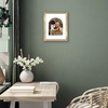 image:imageAmericanflat 11x14 Picture Frame with ShatterResistant Glass  Use as 8x10 Frame with Mat or Display 11x14 Photo Without Mat  Signature Collection  Picture Frames for Wall Display  Driftwood  Engineered Wood construction Shatterresistant glass hangs vertical or horizontal sawtooth hangers includedGold