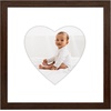 image:imageAmericanflat 11x14 Picture Frame with ShatterResistant Glass  Use as 8x10 Frame with Mat or Display 11x14 Photo Without Mat  Signature Collection  Picture Frames for Wall Display  Driftwood  Engineered Wood construction Shatterresistant glass hangs vertical or horizontal sawtooth hangers includedWalnut