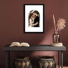 image:imageAmericanflat 11x14 Picture Frame with ShatterResistant Glass  Use as 8x10 Frame with Mat or Display 11x14 Photo Without Mat  Signature Collection  Picture Frames for Wall Display  Driftwood  Engineered Wood construction Shatterresistant glass hangs vertical or horizontal sawtooth hangers includedBlack
