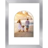 image:imageAmericanflat 11x14 Picture Frame with ShatterResistant Glass  Use as 8x10 Frame with Mat or Display 11x14 Photo Without Mat  Signature Collection  Picture Frames for Wall Display  Driftwood  Engineered Wood construction Shatterresistant glass hangs vertical or horizontal sawtooth hangers includedSilver