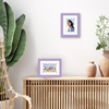 image:imageAmericanflat 11x14 Picture Frame with ShatterResistant Glass  Use as 8x10 Frame with Mat or Display 11x14 Photo Without Mat  Signature Collection  Picture Frames for Wall Display  Driftwood  Engineered Wood construction Shatterresistant glass hangs vertical or horizontal sawtooth hangers includedPurple