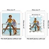 image:imageAmericanflat 11x14 Picture Frame with ShatterResistant Glass  Use as 8x10 Frame with Mat or Display 11x14 Photo Without Mat  Signature Collection  Picture Frames for Wall Display  Driftwood  Engineered Wood construction Shatterresistant glass hangs vertical or horizontal sawtooth hangers includedWhite