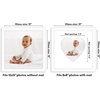 image:imageAmericanflat 11x14 Picture Frame with ShatterResistant Glass  Use as 8x10 Frame with Mat or Display 11x14 Photo Without Mat  Signature Collection  Picture Frames for Wall Display  Driftwood  Engineered Wood construction Shatterresistant glass hangs vertical or horizontal sawtooth hangers includedWhite