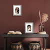 image:imageAmericanflat 11x14 Picture Frame with ShatterResistant Glass  Use as 8x10 Frame with Mat or Display 11x14 Photo Without Mat  Signature Collection  Picture Frames for Wall Display  Driftwood  Engineered Wood construction Shatterresistant glass hangs vertical or horizontal sawtooth hangers includedDriftwood