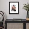image:imageAmericanflat 11x14 Picture Frame with ShatterResistant Glass  Use as 8x10 Frame with Mat or Display 11x14 Photo Without Mat  Signature Collection  Picture Frames for Wall Display  Driftwood  Engineered Wood construction Shatterresistant glass hangs vertical or horizontal sawtooth hangers includedBlack