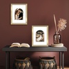 image:imageAmericanflat 11x14 Picture Frame with ShatterResistant Glass  Use as 8x10 Frame with Mat or Display 11x14 Photo Without Mat  Signature Collection  Picture Frames for Wall Display  Driftwood  Engineered Wood construction Shatterresistant glass hangs vertical or horizontal sawtooth hangers includedGold